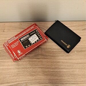 Vintage Foreign Money Exchange Calculator- Franzus Model ME-200 With Instruction